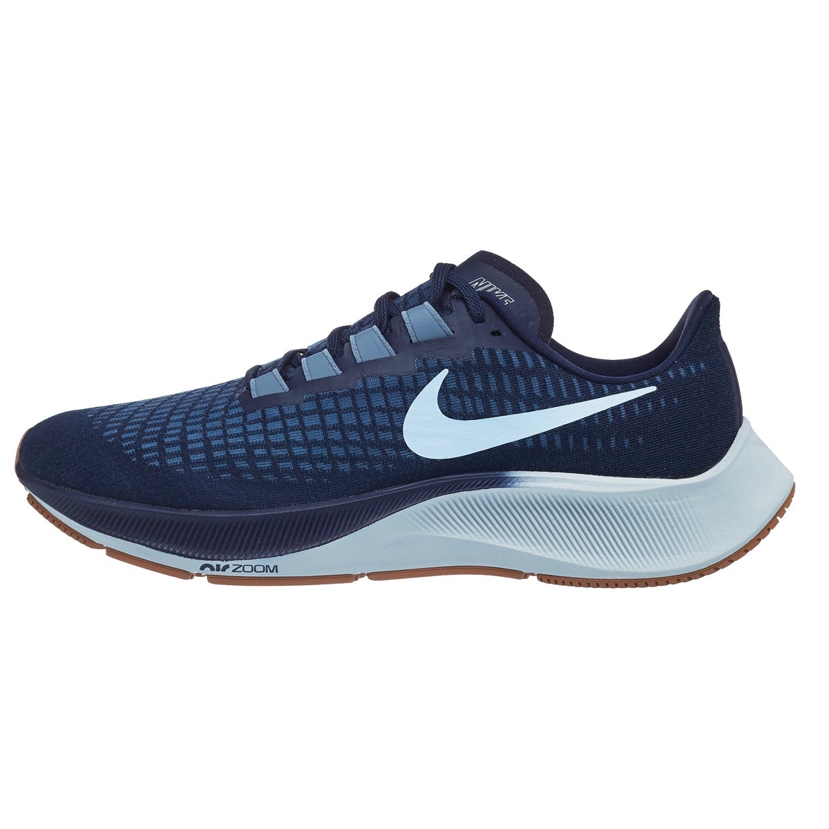 Nike Zoom Pegasus 37 Men's Shoes Blue/Dark Blue 360° View | Running ...