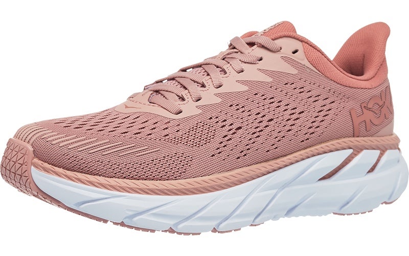 hoka clifton 7 misty rose