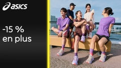 Sélection de chaussures et vêtements ASICS