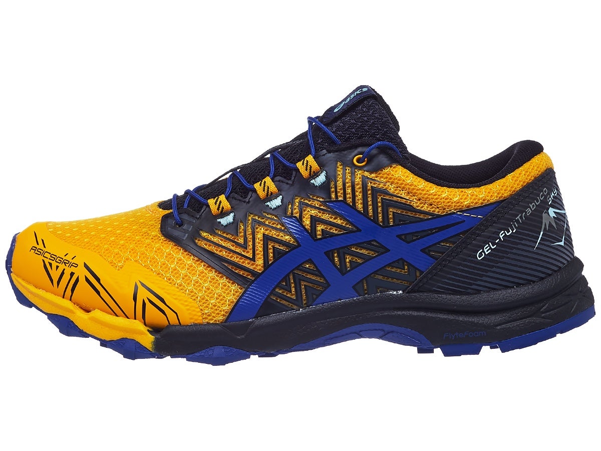 ASICS Gel Fujitrabuco Sky Men's Shoes Sunflower/Blue