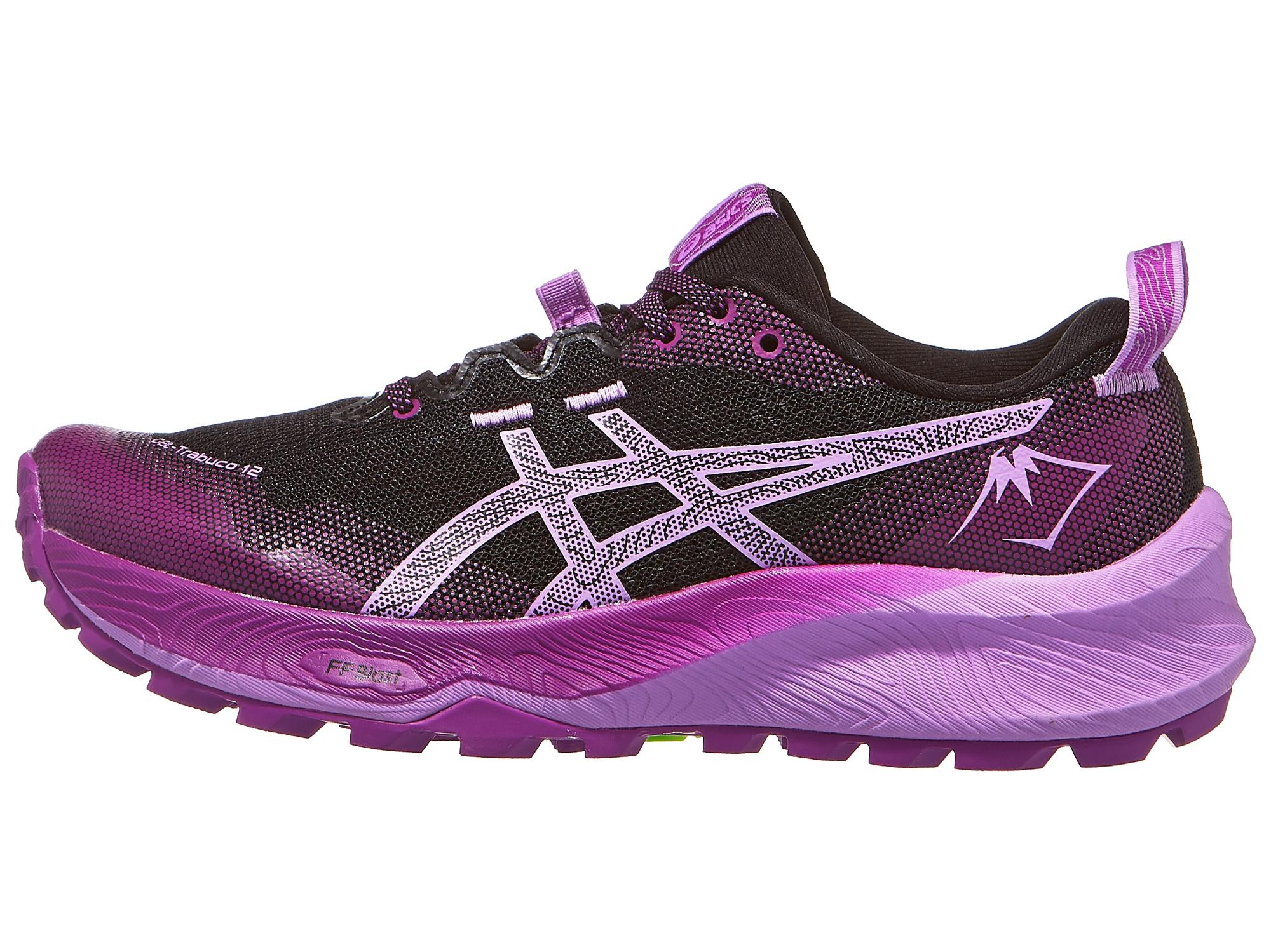 ASICS Gel Trabuco 12 Damen Laufschuh Black/Lavender Glow