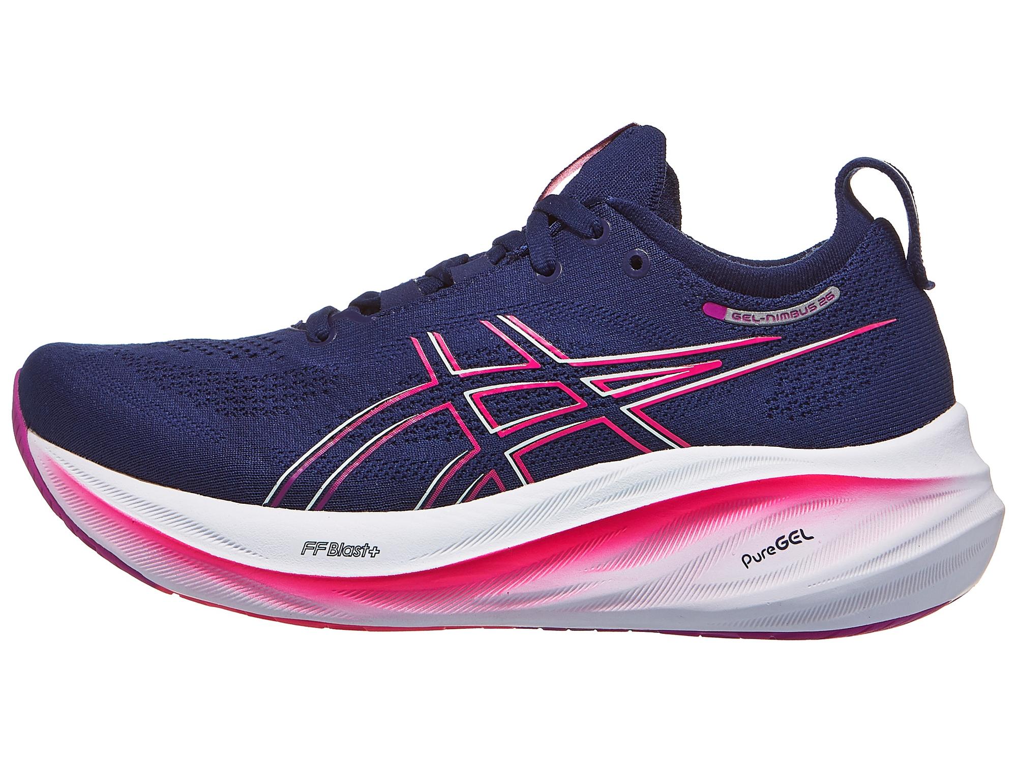 ASICS Gel Nimbus 26 Damen Laufschuh Blue Expanse/Magenta