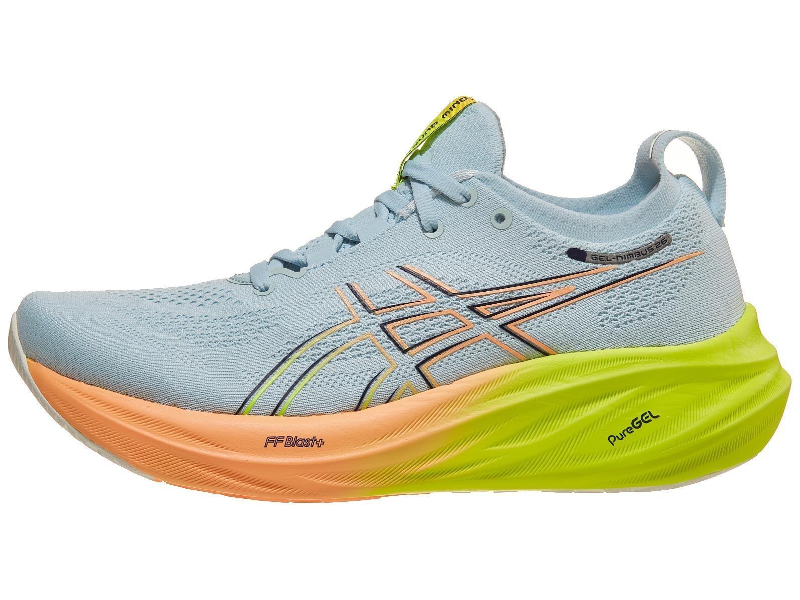ASICS Gel Nimbus 26 Paris Damen Laufschuhe Grau/Gelb
