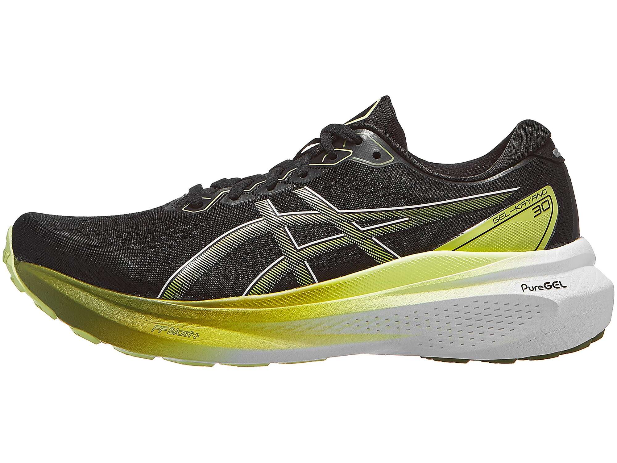 Scarpe ASICS Gel Kayano 30 Nero/Giallo Uomo