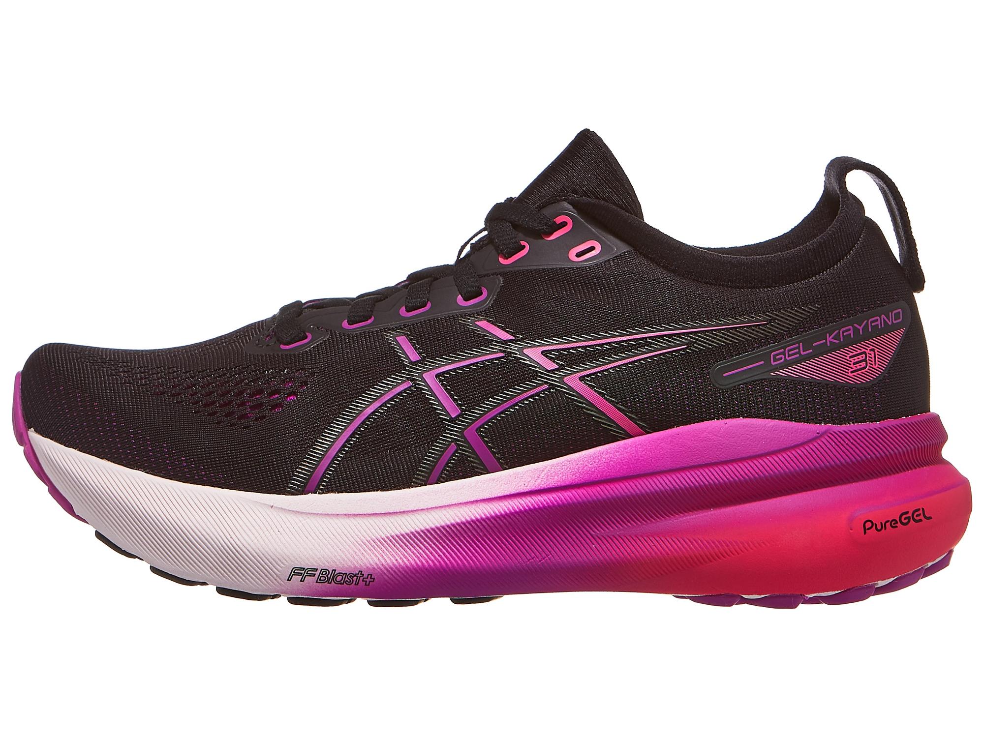 Chaussures Femme ASICS Gel Kayano 31 Black/Bold Magenta