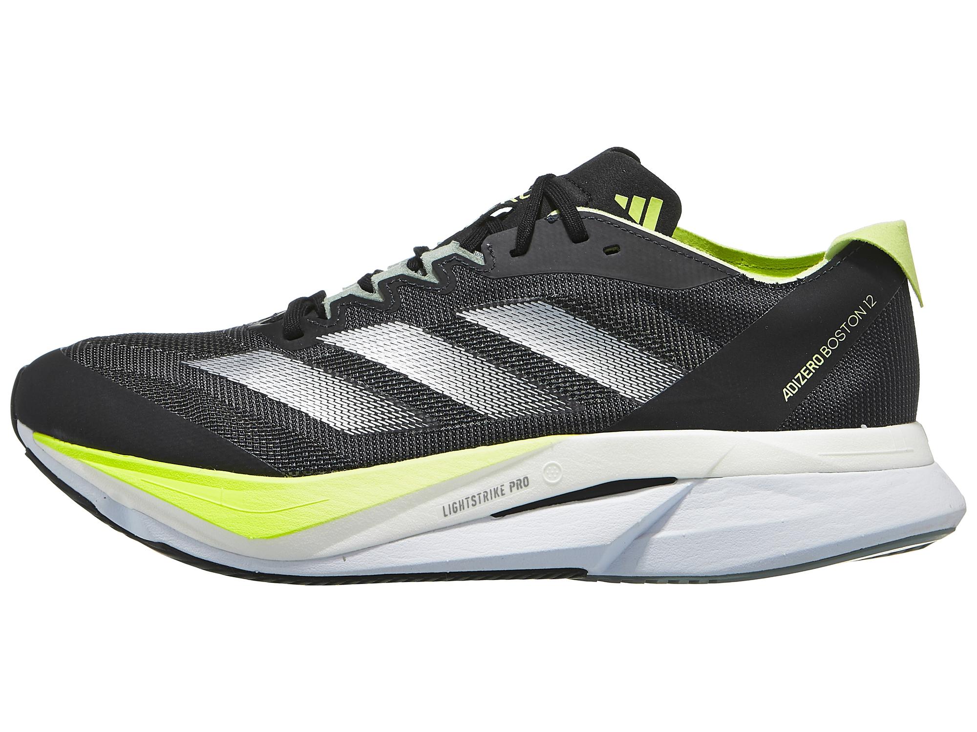 adidas Adizero Boston 12 Herren Laufschuhe Schwarz/Silber