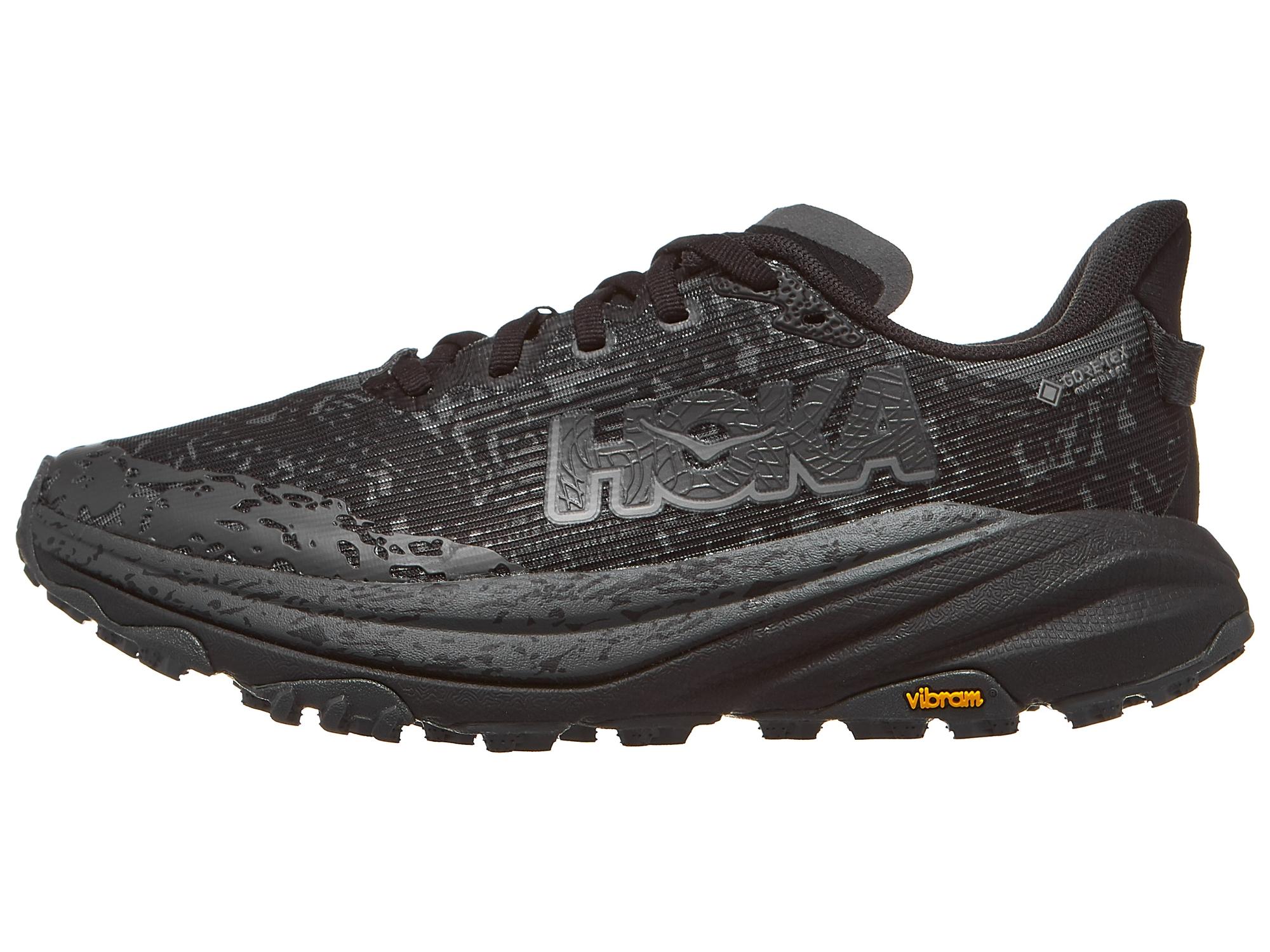 HOKA Speedgoat 6 GTX (Breit) Damen Laufschuh Schwarz/Outer Orbit