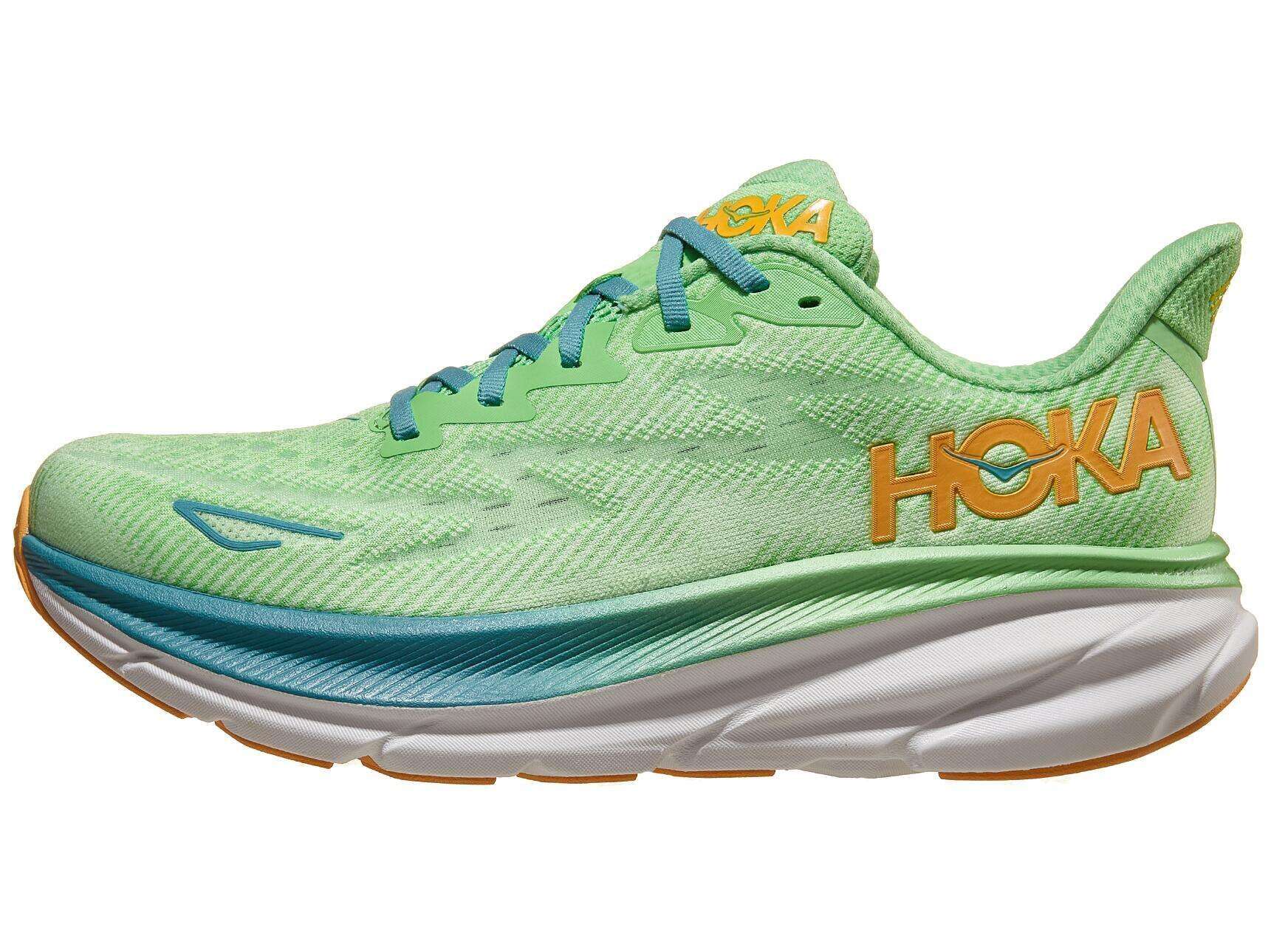 Chaussures Homme HOKA Clifton 9 Zest/Lime Glow