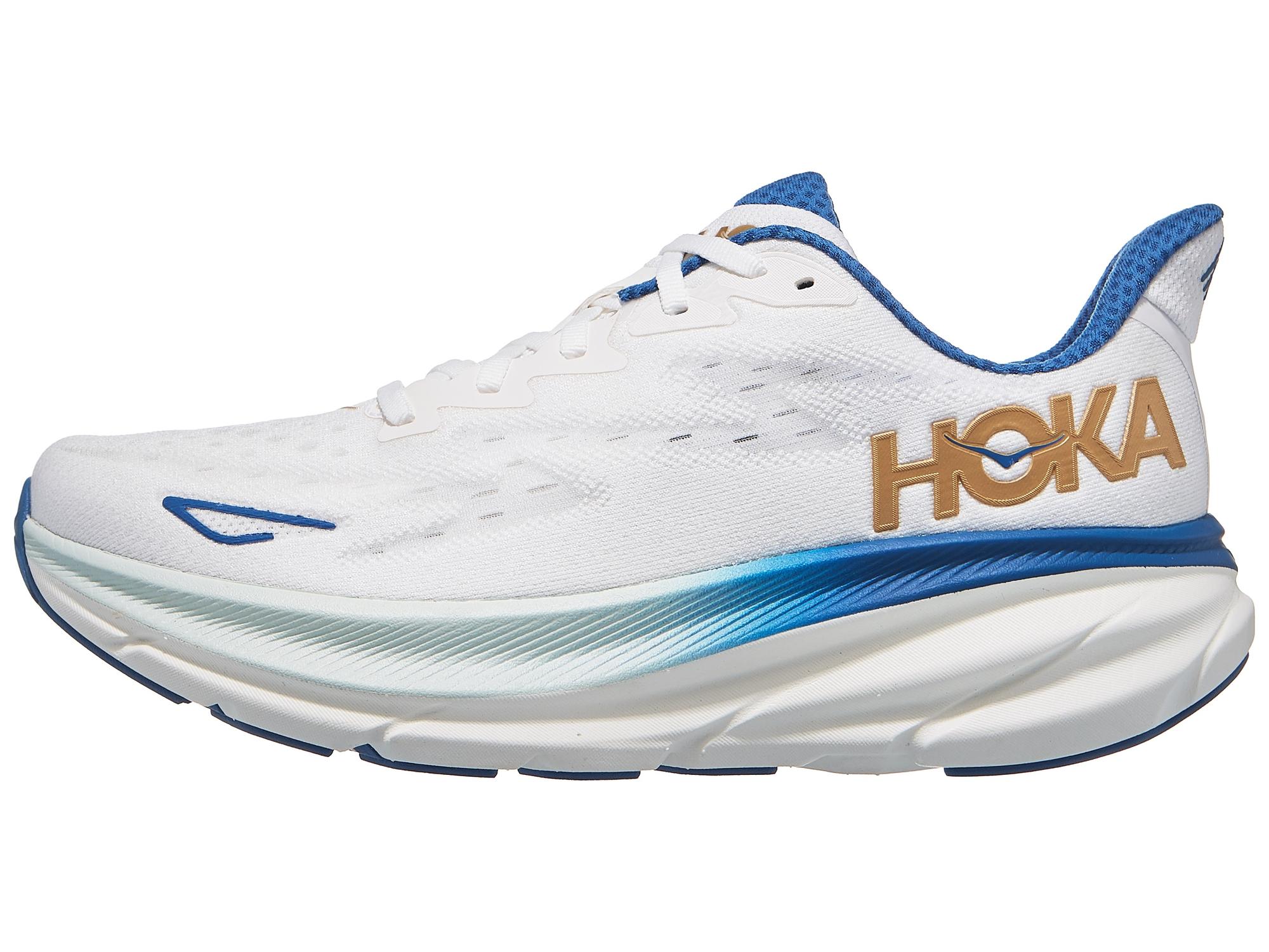 HOKA Clifton 9 Herren Laufschuh Frost/Gold