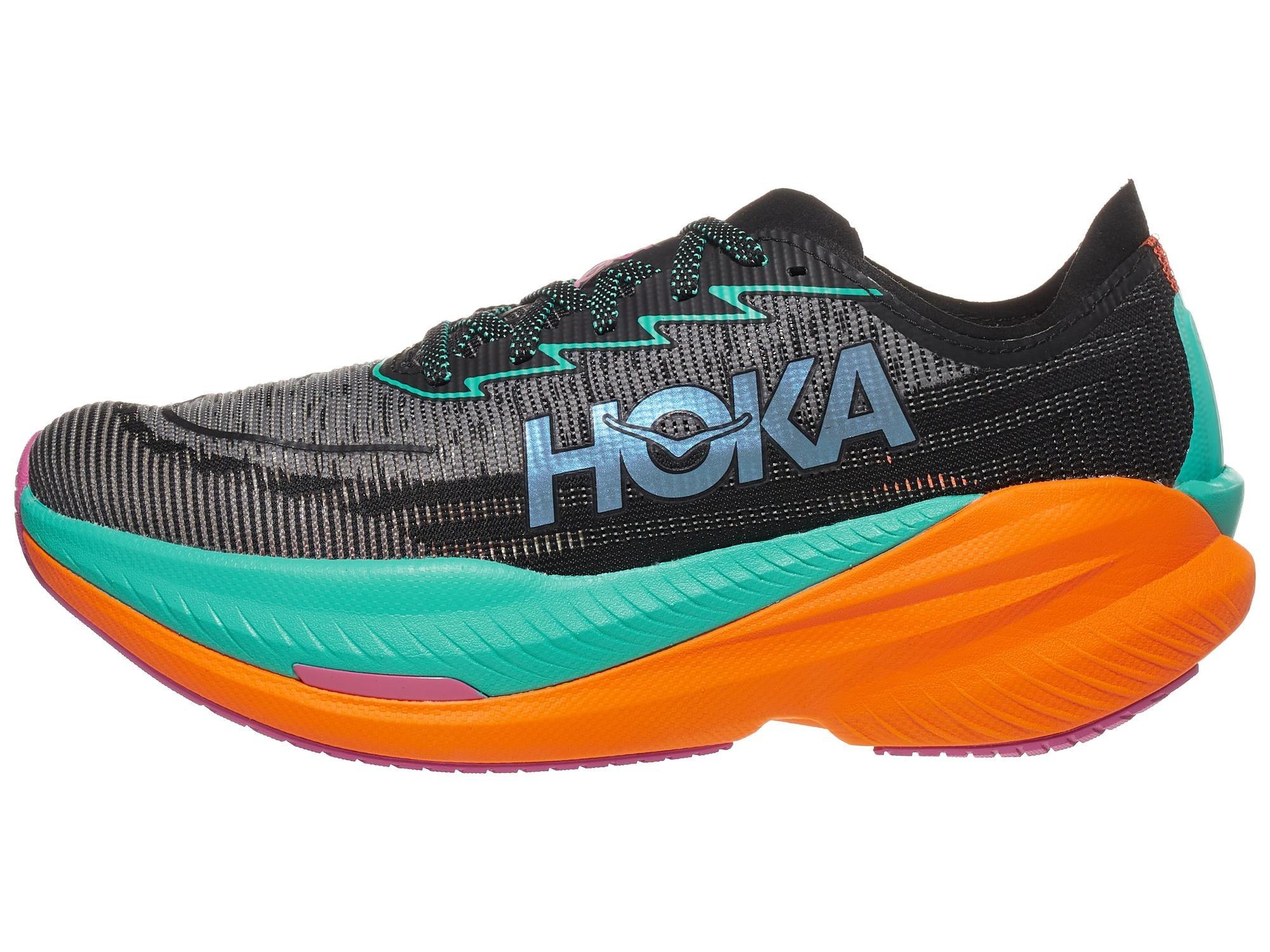 Chaussures Homme HOKA Mach X 2 Black/Electric Aqua