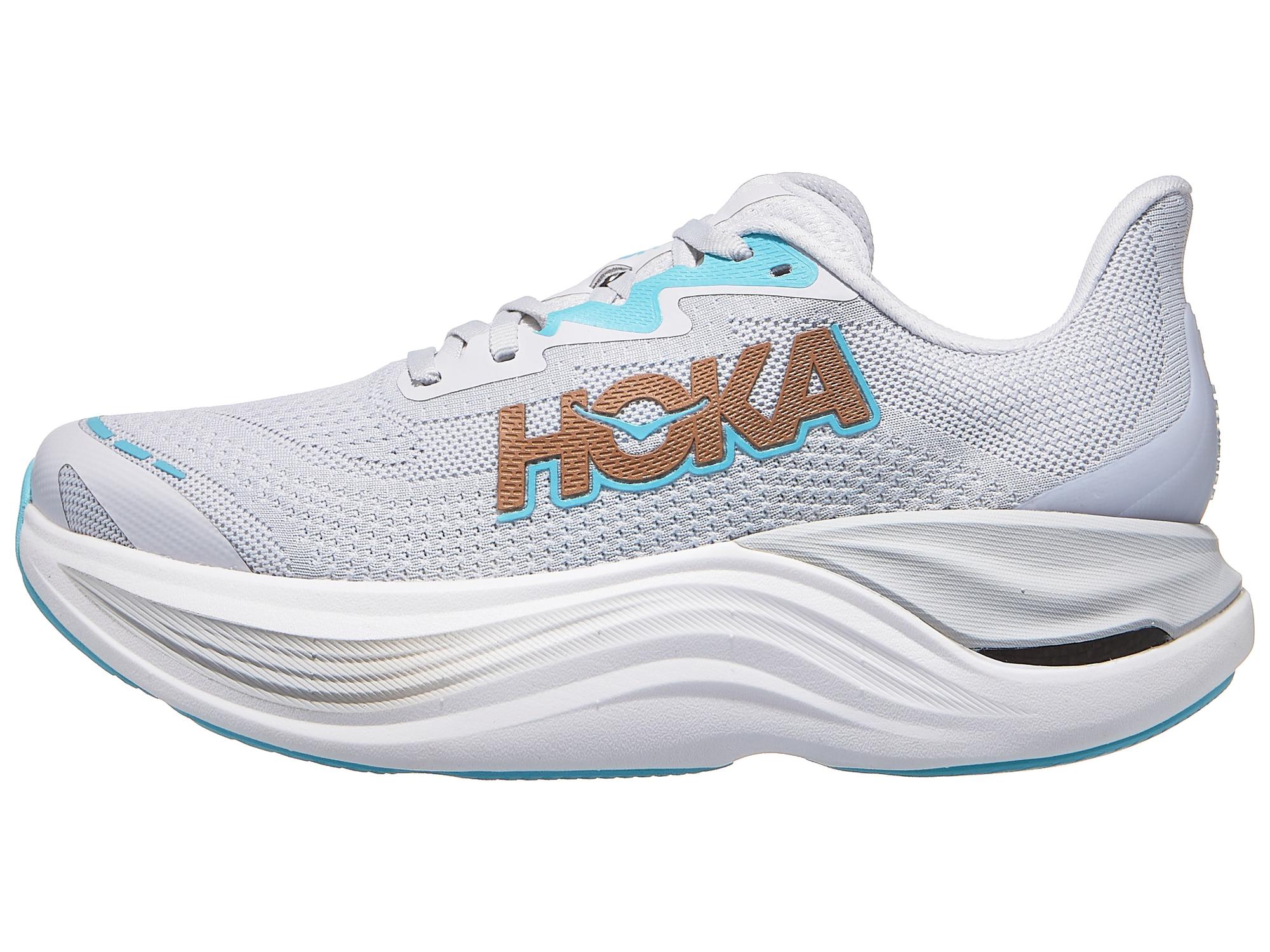 HOKA Skyward X Damen Laufschuh Cosmic Grey/Rose Gold