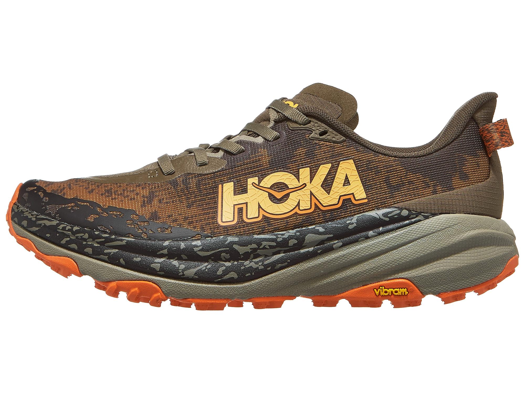 HOKA Speedgoat 6 Herren Laufschuh Antique Olive/Squash