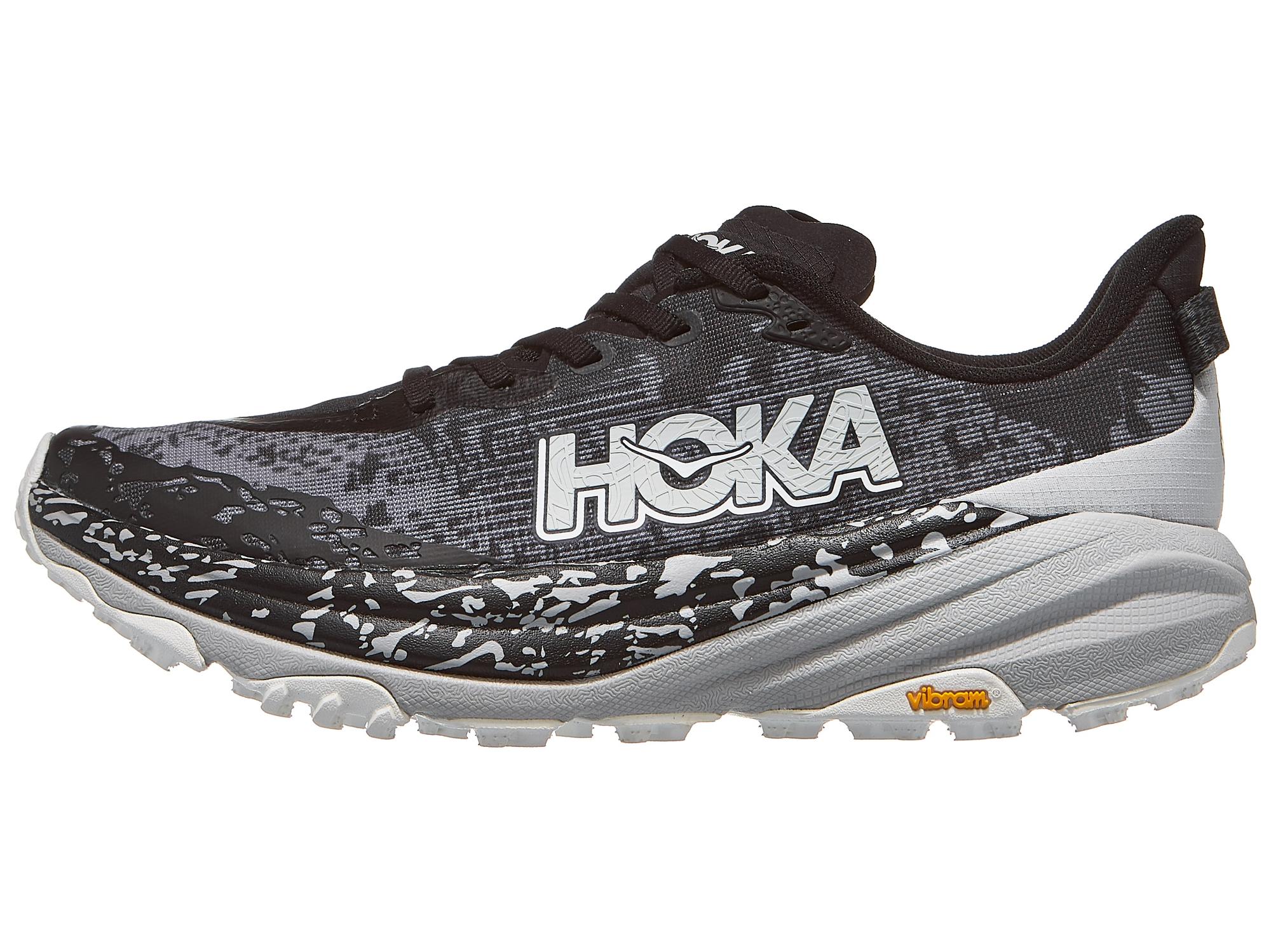 HOKA Speedgoat 6 Herren Laufschuh Schwarz/Stardust