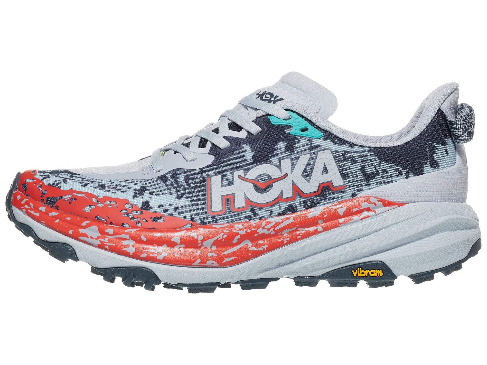 HOKA Speedgoat 6 Herren Laufschuh Gull/Stormy Skies