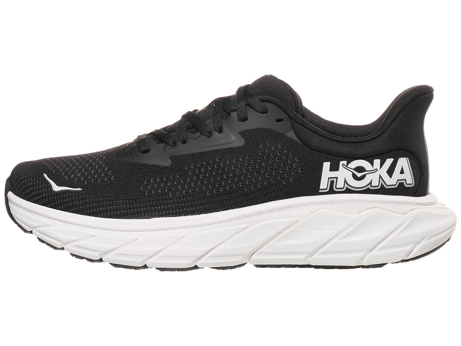 HOKA Arahi 7 Damen Laufschuh Schwarz/Weiß