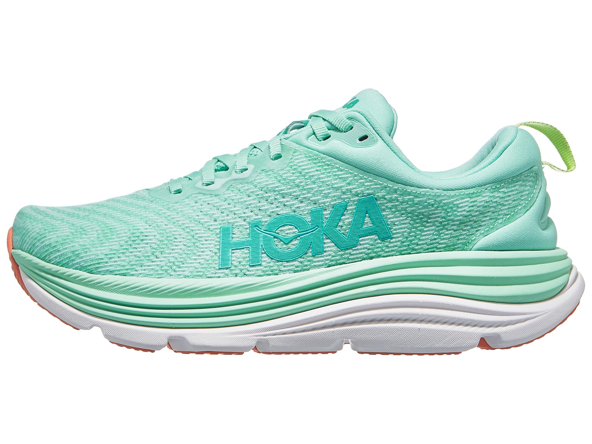 HOKA Gaviota 5 Damen Laufschuh Seafoam/Electric Aqua