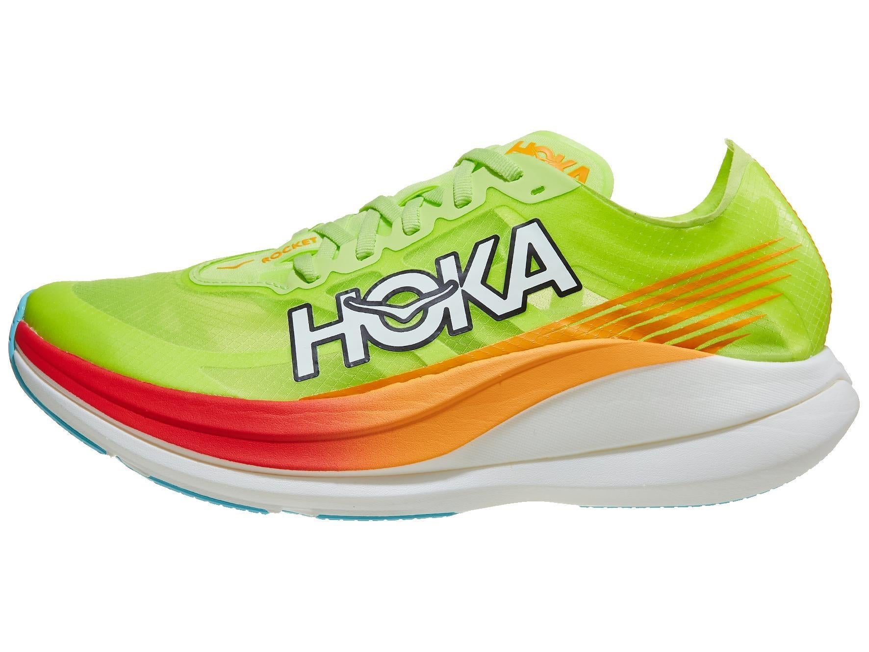 Zapatillas unisex HOKA Hoka One One Speedgoat Mid 2 GTX width Lettuce/Solar Flare