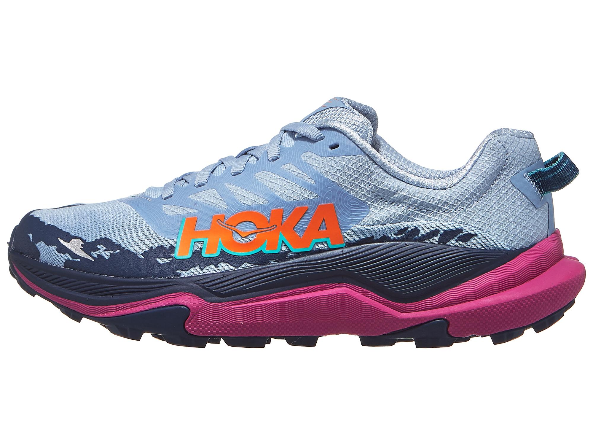 HOKA Torrent 4 Damen Laufschuh Drizzle/Fuchsia