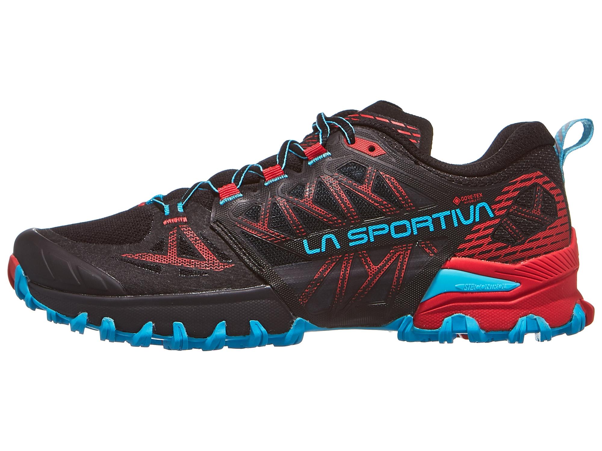 La Sportiva Bushido III GTX Damen Laufschu Black/Hibiscus