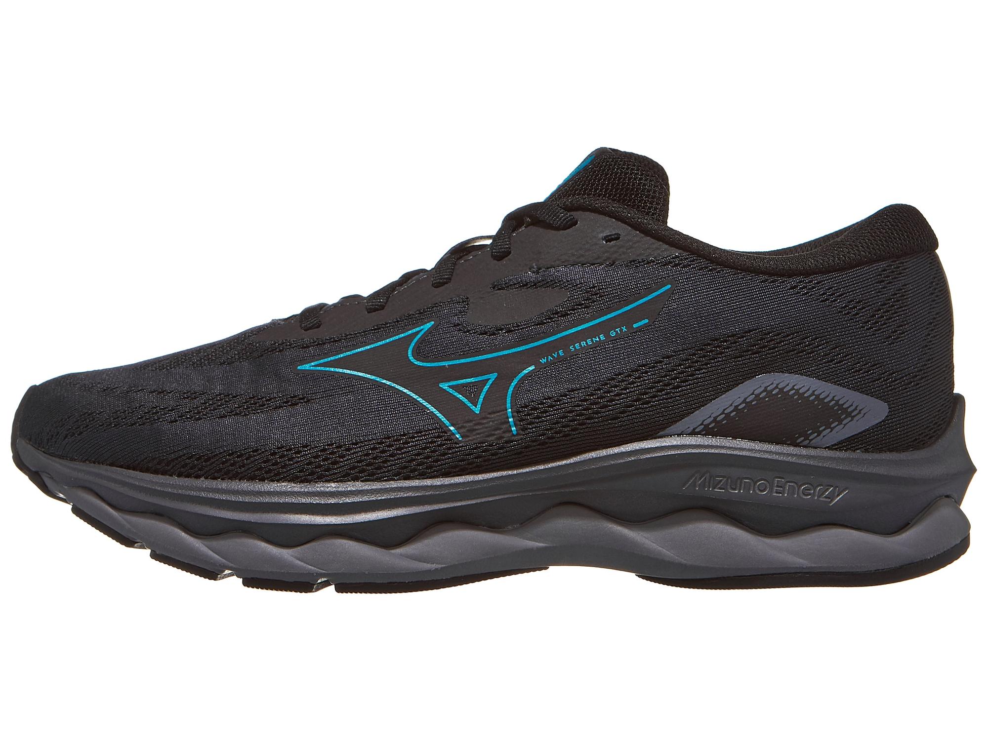 Mizuno Wave Serene GTX Herren Laufschuh Ebony/Crystal Teal