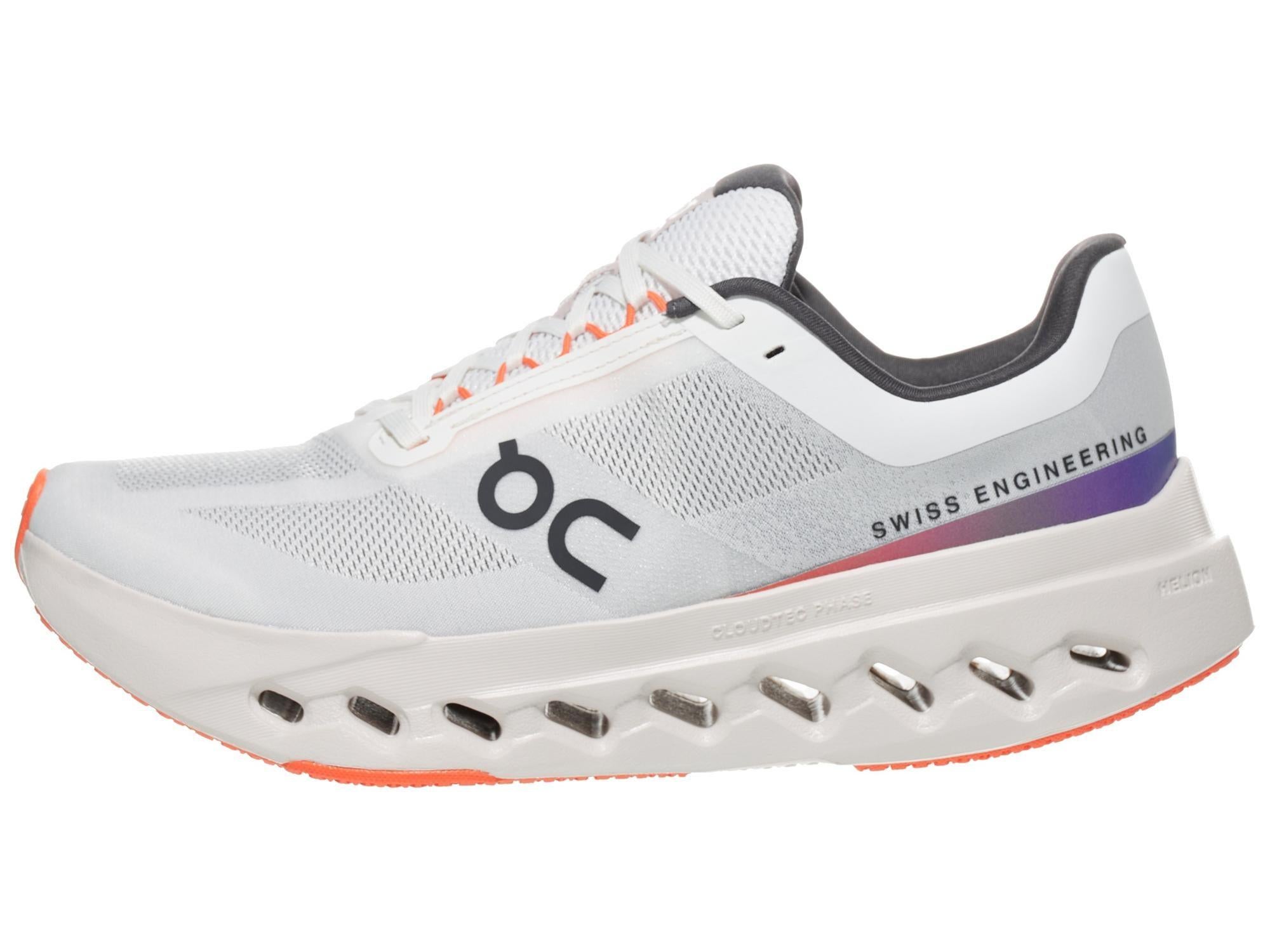 On Cloudsurfer Next Damen Laufschuh White/Meadow