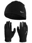 Nike Men's Fleece Hat and Glove Set 