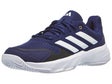 Chaussures Homme adidas Courtjam Control 3 Blue/White - TERRE BATTUE
