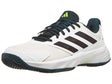 adidas Courtjam Control 3 SANDPLATZ Herrenschuh Wei&#xDF;/Schwarz/Aurora