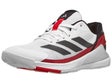Scarpe adidas Crazyquick LS Bianco/Nero/Rosso Uomo - PADEL