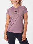 ASICS Women's Fujitrail Logo SS Top Mauve M