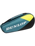 Sac 3 raquettes Dunlop SX Club Teal/Yellow