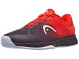 HEAD Revolt Pro 4.5 Clay Dark Blue/Red Men's Shoes