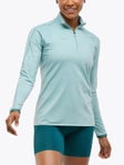 Maglia a manica lunga HOKA Glidetech Quarter Zip Donna