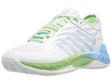 Zapatillas mujer K-Swiss Hypercourt Supreme 2 Blanco/Verde/Dutch TIERRA BATIDA
