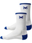 Chaussettes Homme Mouratoglou Tech+ blanches