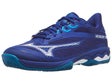 Mizuno Wave Exceed Light 2 Clay Bl/Wh/Bl Men's Shoe