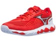 Zapatillas hombre Mizuno Wave Enforce Tour 2 Red/White TIERRA BATIDA