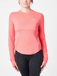 Nike Women's Dri-FIT UV LS Crew-Neck Running Top