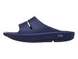 Oofos OOahh Unisex Recovery Slide Navy