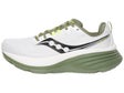 Saucony Hurricane 24 Herren Laufschuhe White/Olivine