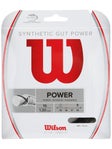 Wilson Synthetic Gut Power String Set (16/1.30) Black