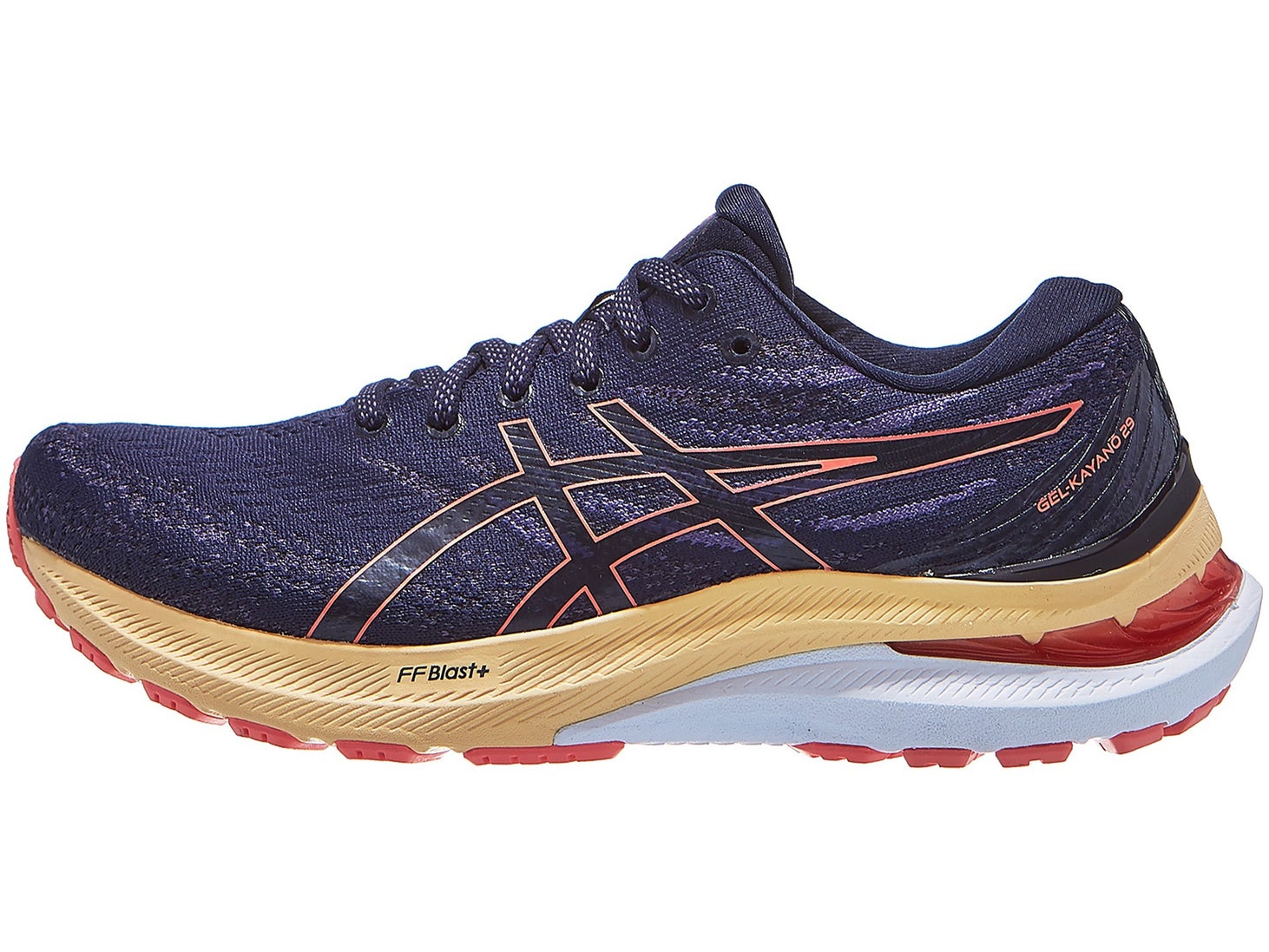 ASICS Gel Kayano 29 Women's Shoes Midnight/Papaya - Running Warehouse ...