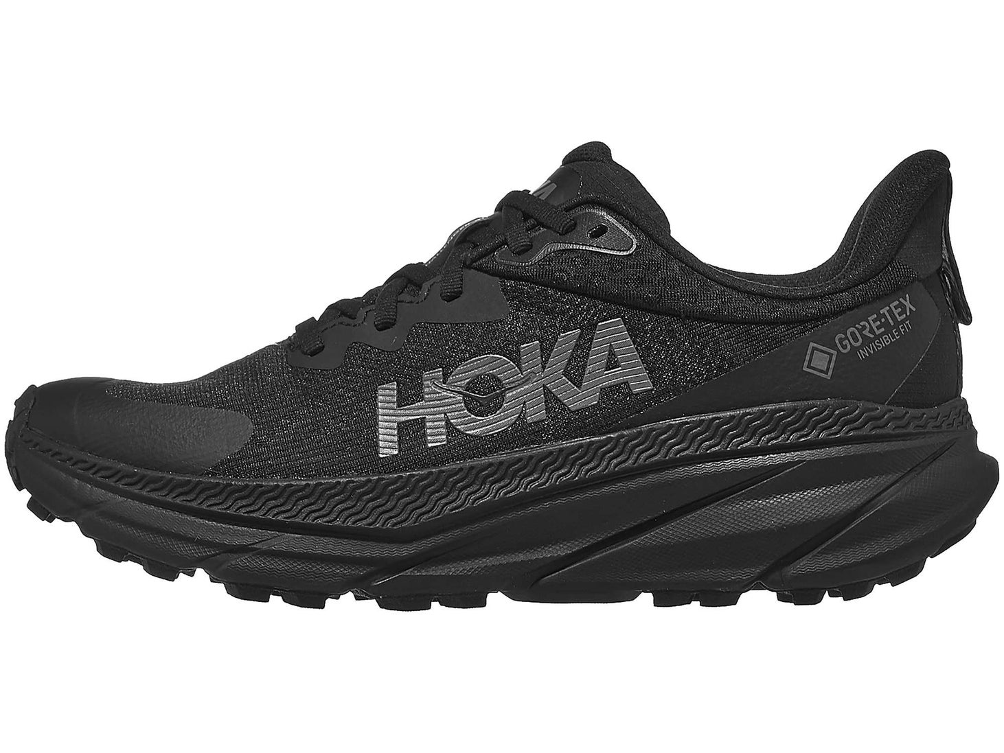 HOKA Challenger 7 GTX Women's Shoes Black/Black Running Warehouse Europe