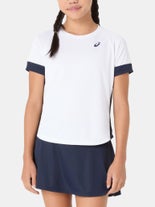 Asics Girl's Spring Tennis Top White