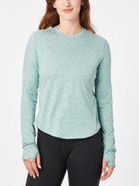 Nike Women's Dri-FIT UV LS Crew-Neck Running Top
