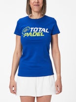 Camiseta de algodón mujer Total Padel Logo
