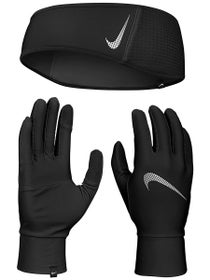 Set Fascia e Guanti Nike Essential Running Donna