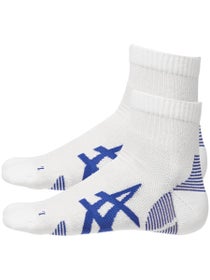 ASICS Cushion Run Quarter 2 Pack Sock 