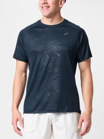 Asics Men's Game All Over Print Crew Navy