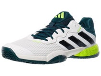 Chaussures Junior adidas Barricade K Off White/Black/Ivy - TOUTES SURFACES
